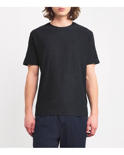 vuori Black Strato Tech T-Shirt for men