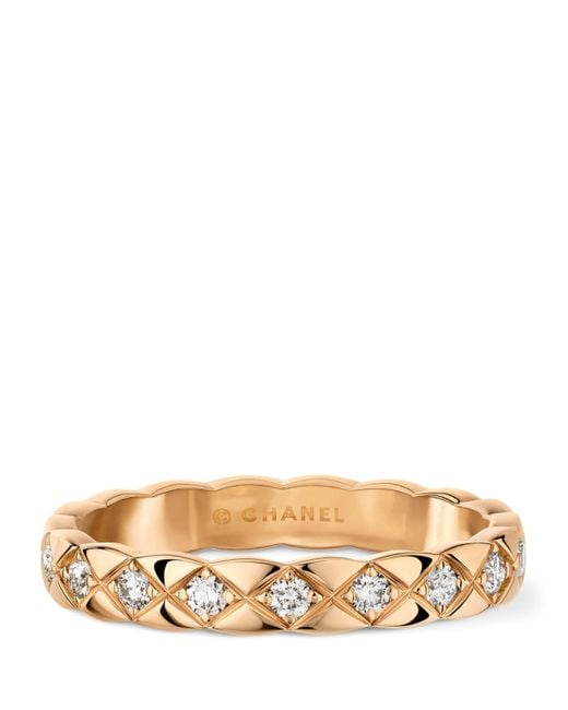 Chanel Natural And Diamond Coco Crush Ring