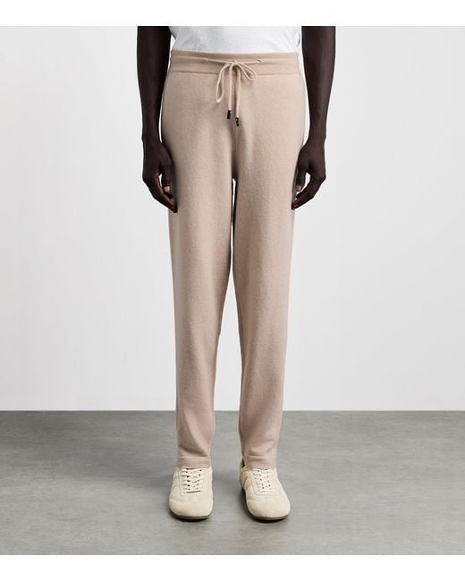 Colombo Natural Cashmere Sweatpants for men