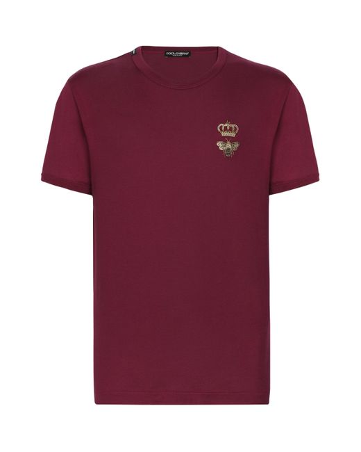 Dolce & Gabbana Embroidered T-Shirt for men