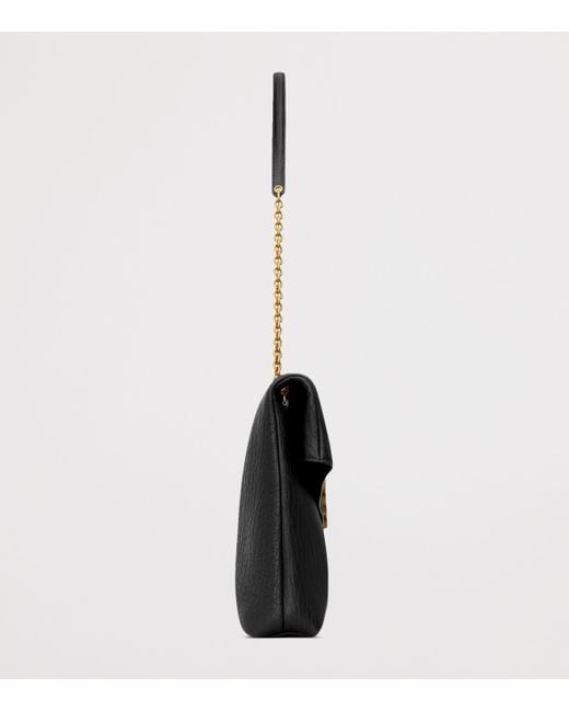 Saint Laurent Black Extra-Large Cassandre Envelope Pouch