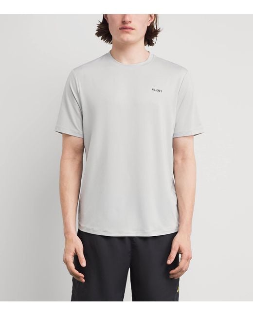 vuori White Viewpoint Performance 2.0 T-Shirt for men