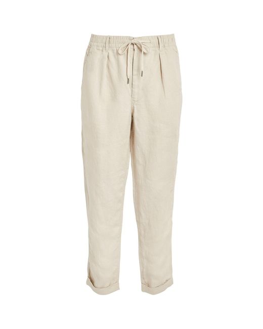 Polo Ralph Lauren Natural Linen Prepster Trousers for men