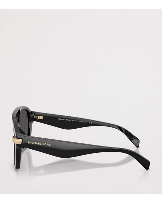 Michael Kors Black Grenada Pilot Sunglasses