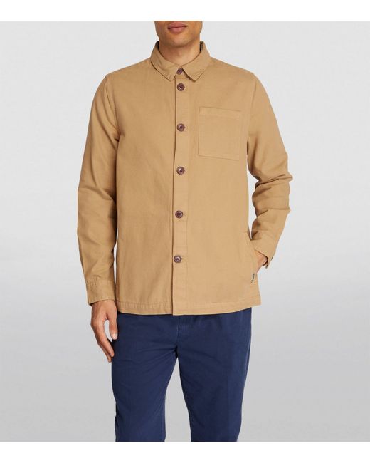 Barbour Natural Cotton Overshirt for men
