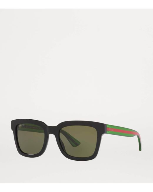 Gucci Green Acetate 0Gc001653 Sunglasses for men