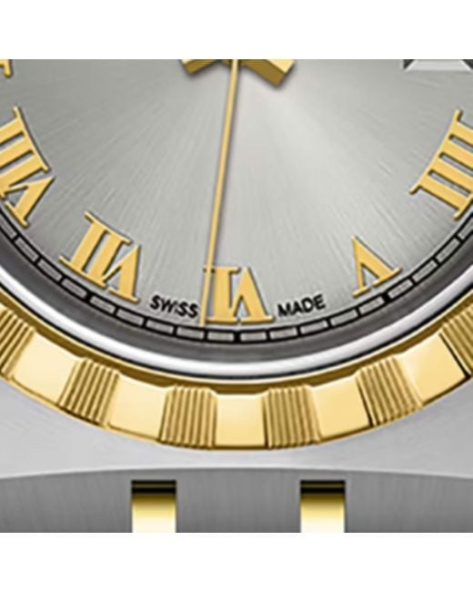 Tudor Metallic Royal Stainless Steel And Watch