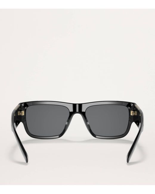 Versace Black Acetate Sunglasses for men