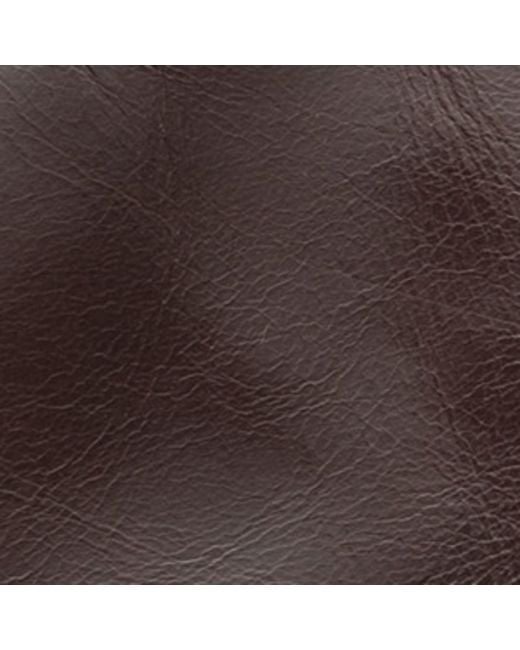 Prada Brown Calf Leather Logo Pouch