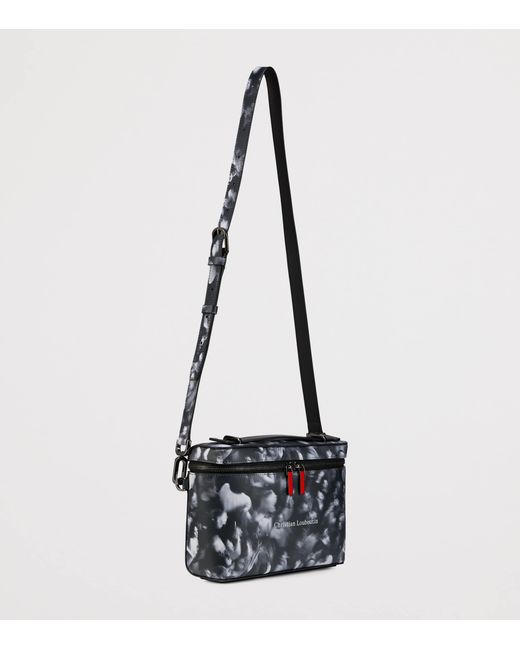 Christian Louboutin Black Tactical Calfskin Cross-Body Bag for men