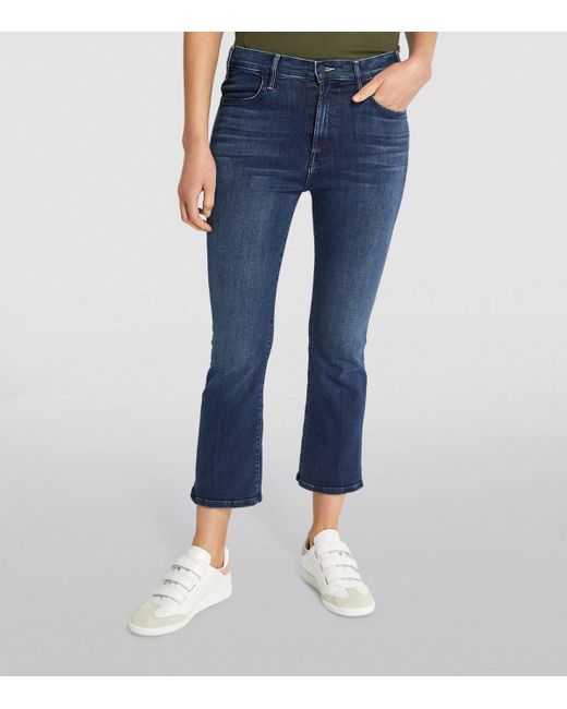 Mother Blue The Lil’ Hustler Flared Ankle Jeans