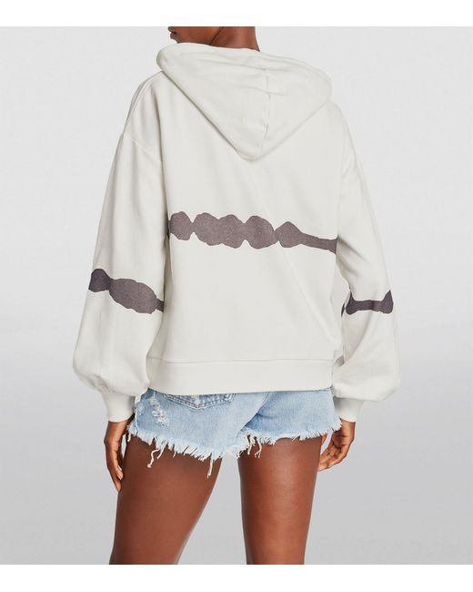 all saints tie dye hoodie
