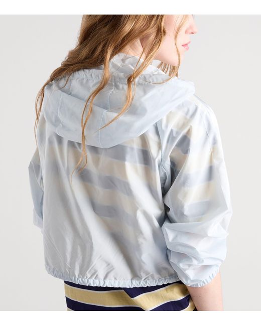 Prada Blue Re-Nylon Blouson Jacket