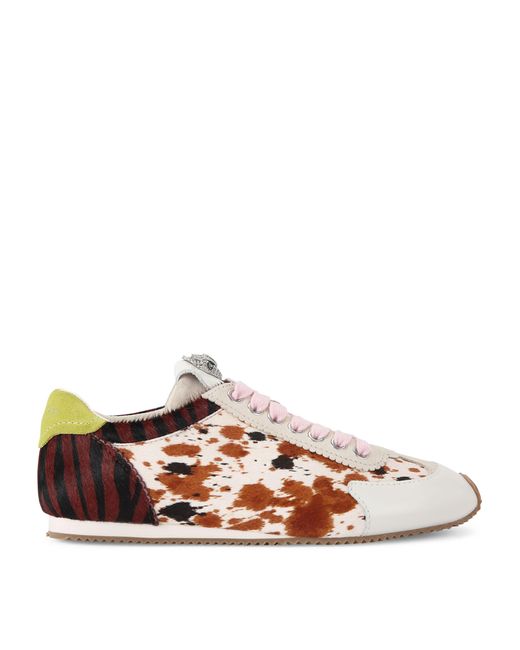 Kurt Geiger White Leather Islington Sneakers