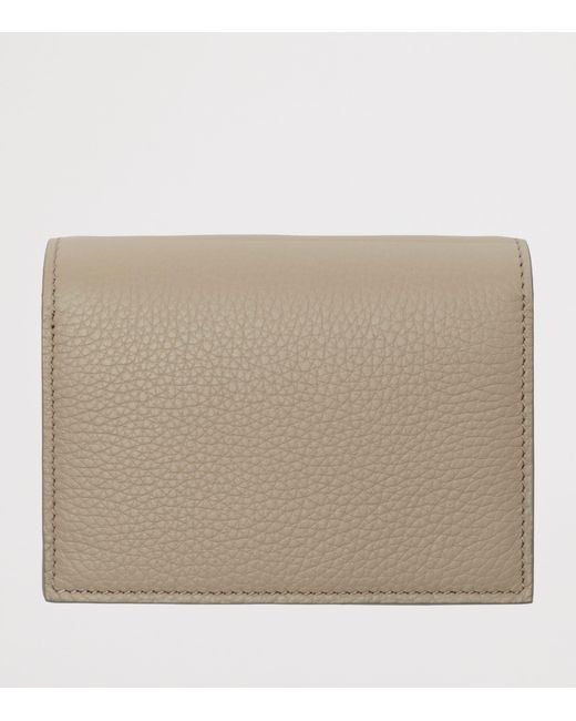 Burberry Natural Leather Bloomsbury Card Holder