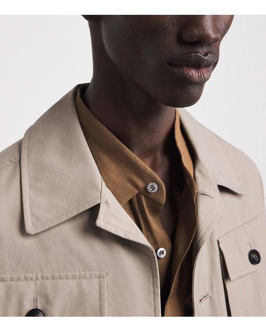 Pal Zileri Natural Cotton-Blend Field Jacket for men