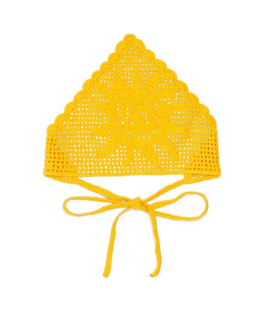 Lack of Color Yellow Sun Crochet Bandana
