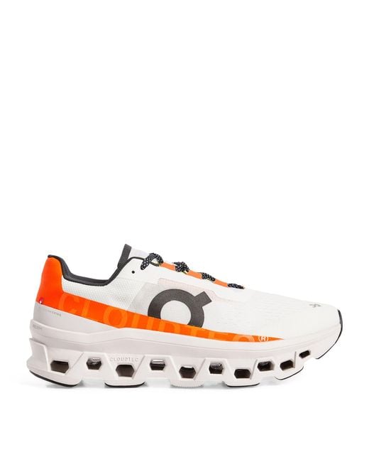 On Shoes White Cloud Monster Trainers for men