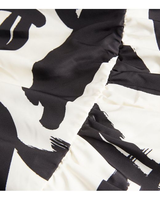Rebecca Vallance Black Pompidou Maxi Dress