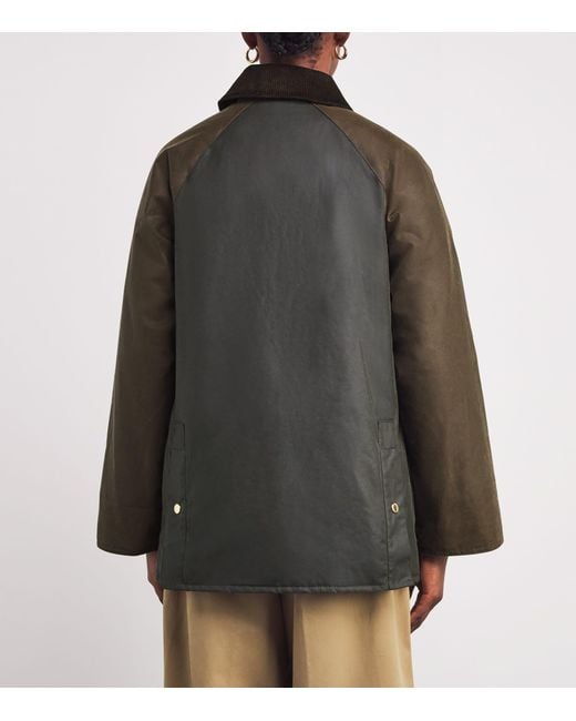 Barbour Gray Waxed Kettlewell Jacket