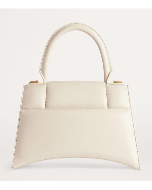 Balenciaga Natural Small Padded Hourglass Top-handle Bag
