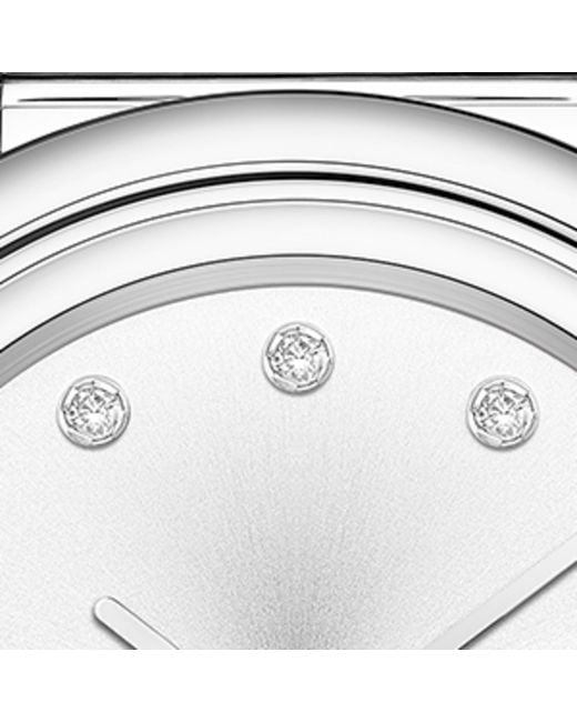 Piaget Metallic Stainless Steel And Diamond Possession Watch
