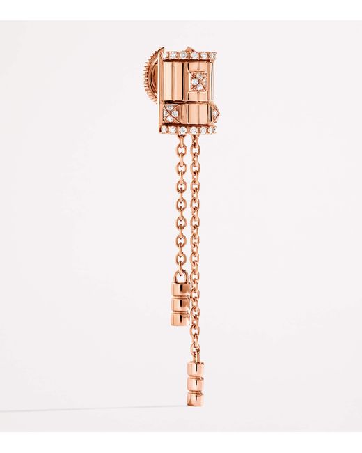 Marli New York White And Diamond Life Tassel Earrings