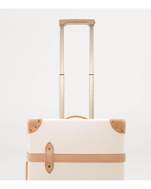 Globe-Trotter White Safari 4-Wheel Suitcase