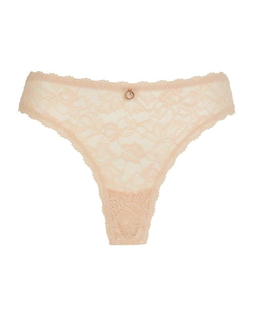 Aubade Natural Rosessence Tanga Briefs