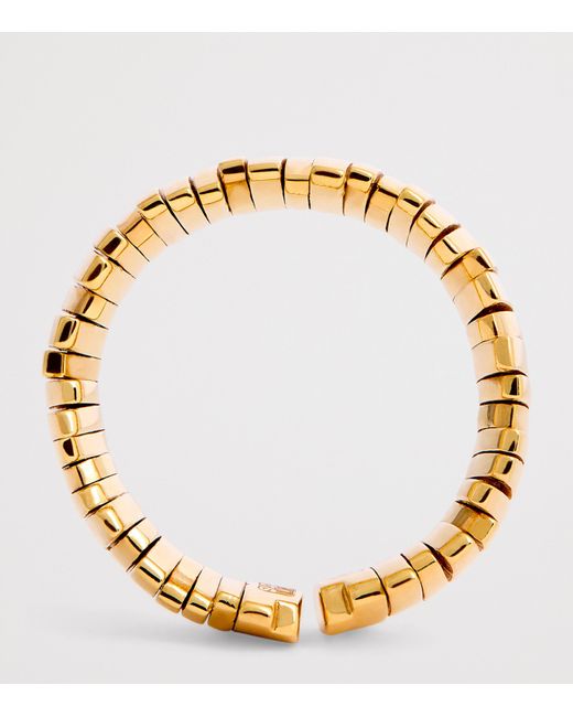 Suzanne Kalan Metallic Golden Jagged Wide Band