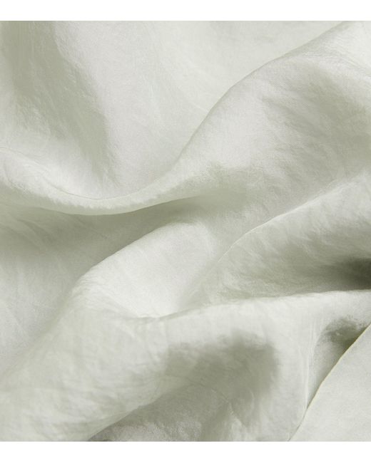 Barena White Silk Relaxed Shirt for men