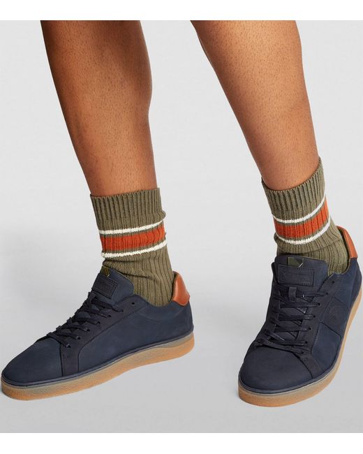 Barbour Blue Reflect Sneakers for men