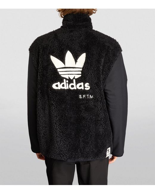 Adidas Black X Song For The Mute Trefoil Logo Fleece for men