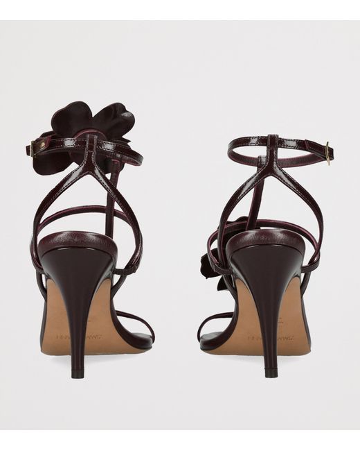 Zimmermann Black Leather Belara Sandals 85
