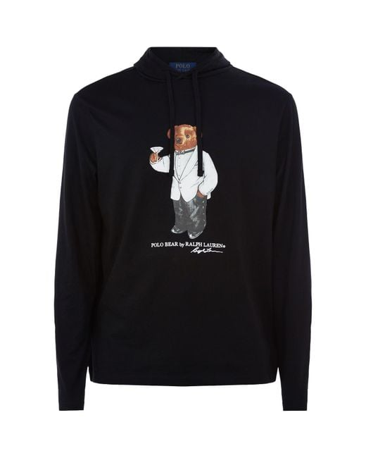 Ralph lauren tuxedo bear sweater deals