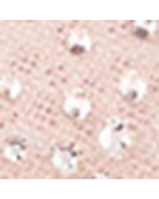 Jimmy Choo Pink Vivi 65 Mesh Embellished Mules