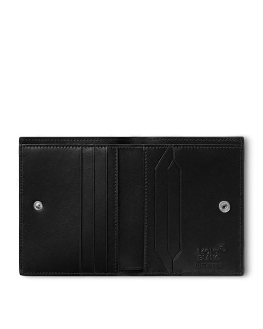 Montblanc Black Leather Meisterstück Wallet for men