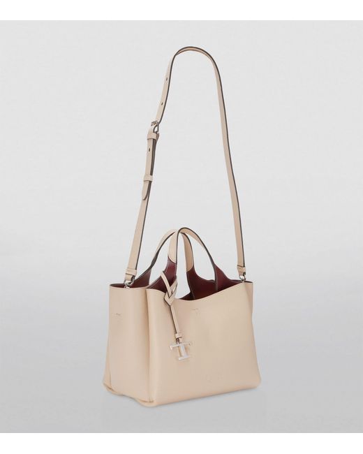 Tod's Natural Leather Tote Bag