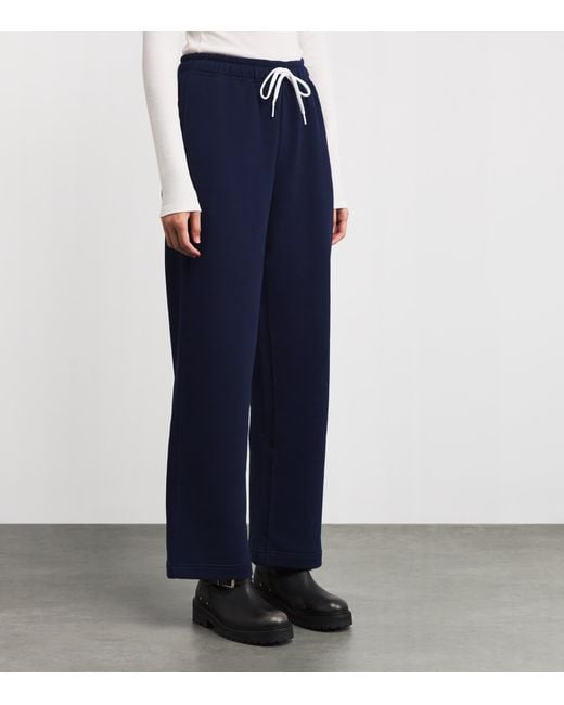 Polo Ralph Lauren Blue Polo Pony Straight Sweatpants