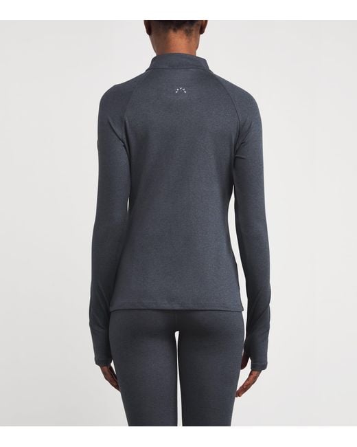 Varley Blue Always Warm Half-Zip Base Layer Top