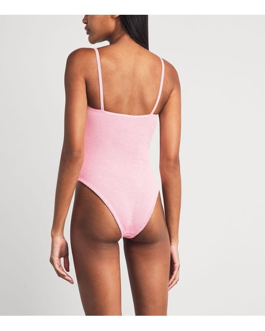 Hunza G Pink Pamela Swimsuit