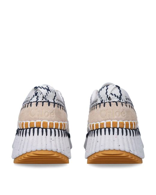 Chloé Natural Nama Sneaker