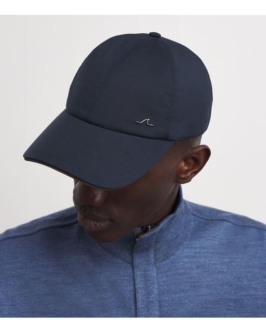 Paul & Shark Blue Shark Fin Baseball Cap for men