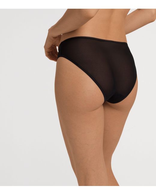 Hanro Gray Smooth Illusion Mini Briefs