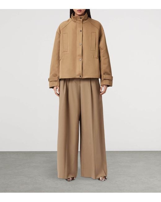 AllSaints Natural Luellah Oversized Jacket
