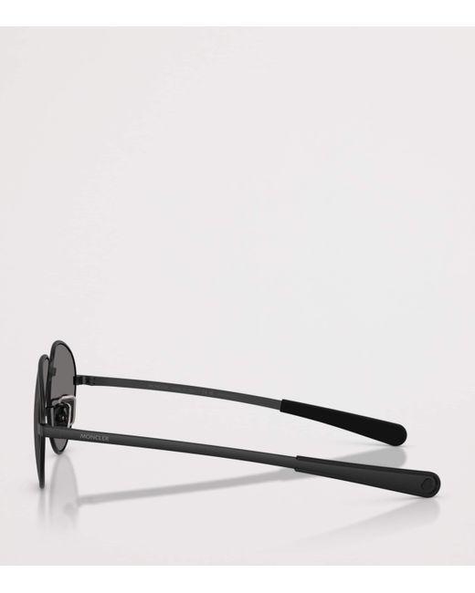 Moncler Gray Metal Me4009 Sunglasses