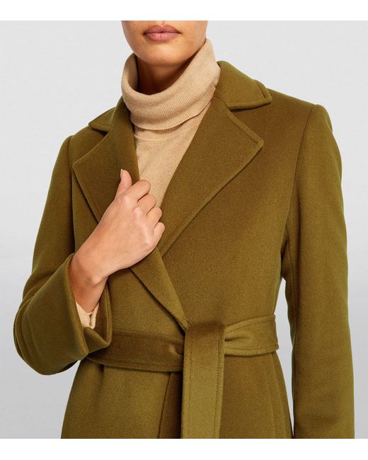 MAX&Co. Green Wool Longrun Coat