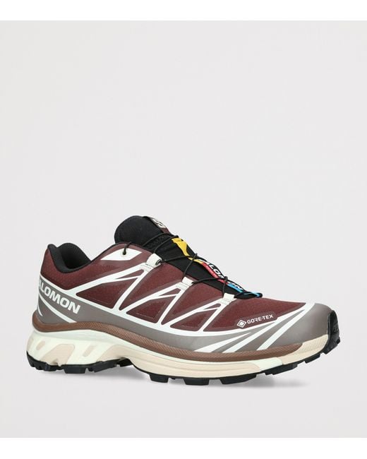 Salomon Brown Xt-6 Gore-Tex Sneakers for men