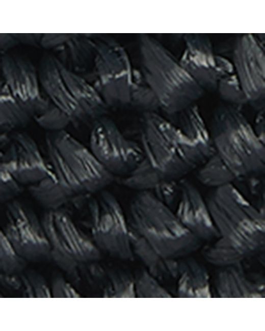 Emilio Pucci Black Mini Raffia Bag Charm