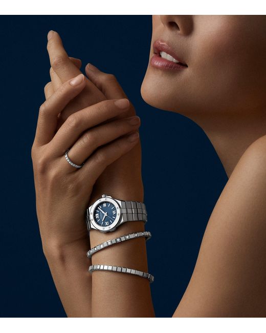 Chopard Metallic And Diamond Ice Cube Ring